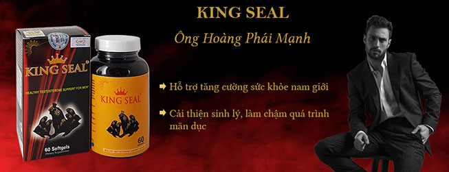 King Seal Vua Hải Cẩu tăng cường sinh lý nam giới chữa xuất tinh sớm
