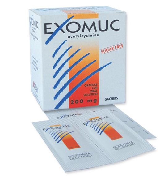 Exomuc (acetylcystein)