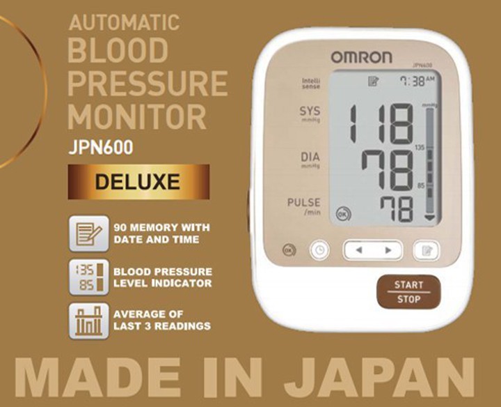 Máy đo huyết áp tự động bắp tay Omron JPN 600