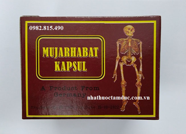 Mujarhabat Kapsul - Malaysia chữa bệnh xương khớp