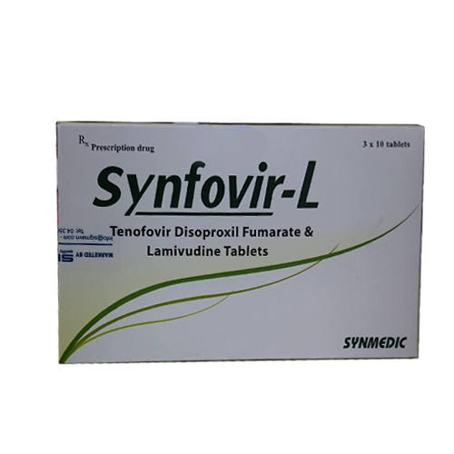  SYNFOVIR-L (Tenofovir disoproxil fumarat & lamivudin)