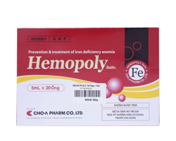 Hemopoly - Bổ  máu, chữa thiếu máu