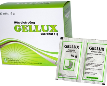 GELLUX (Hỗn dịch uống sucralfat 1 g)