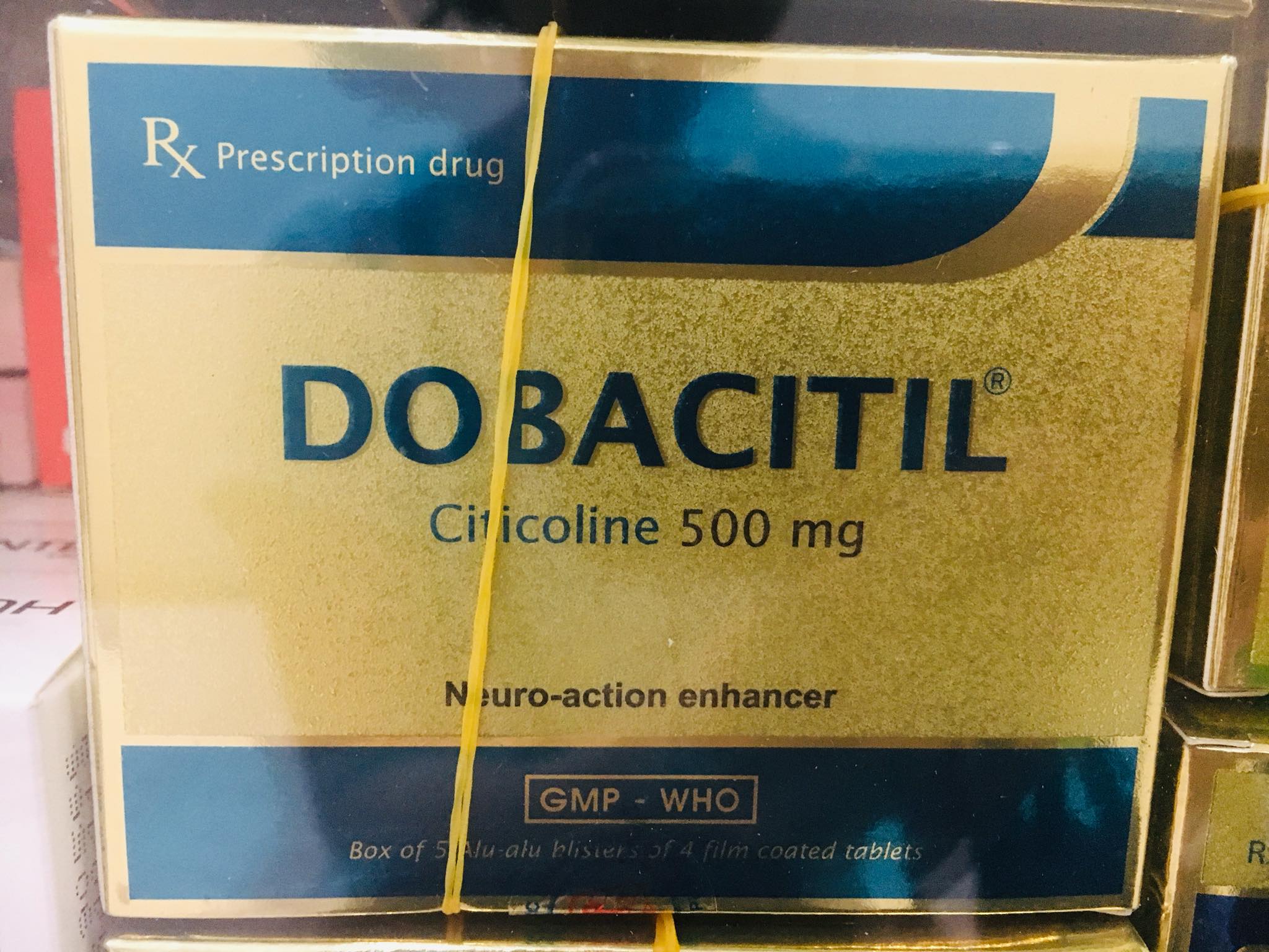 DOBACITIL (Citicoline 500 mg)