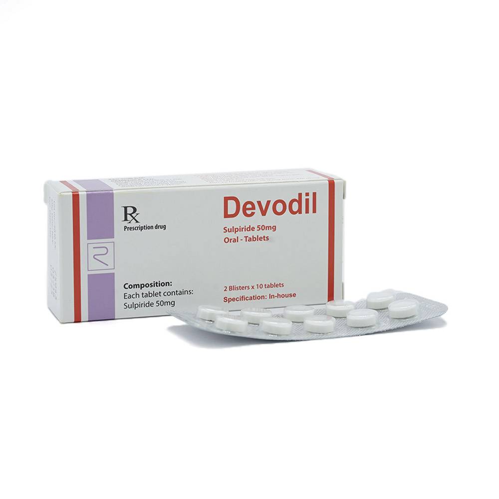 DEVODIL 50 (Sulpiride 50 mg)
