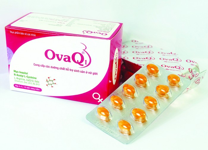 OvaQ1 tăng chất lượng trứng, tăng khả năng thụ thai