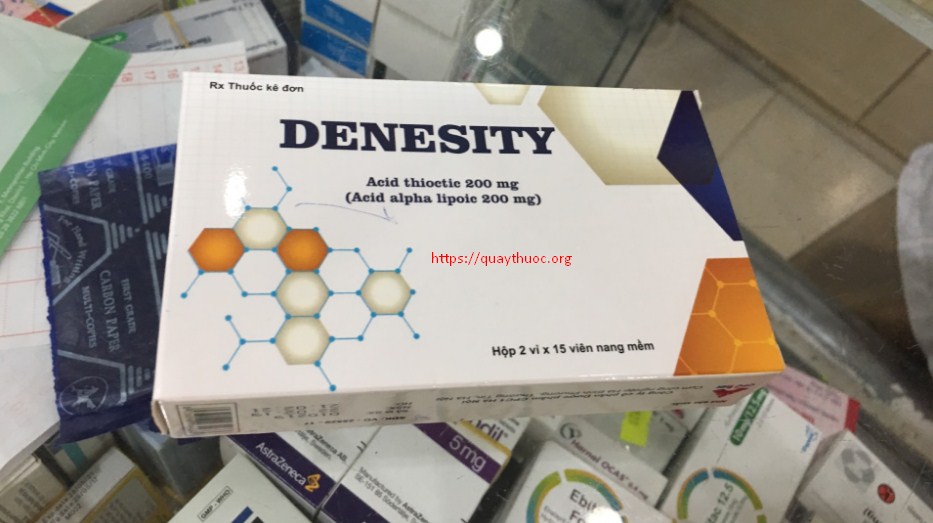 DENESITY (Acid alpha lipoic - acid thioctic 200 mg)
