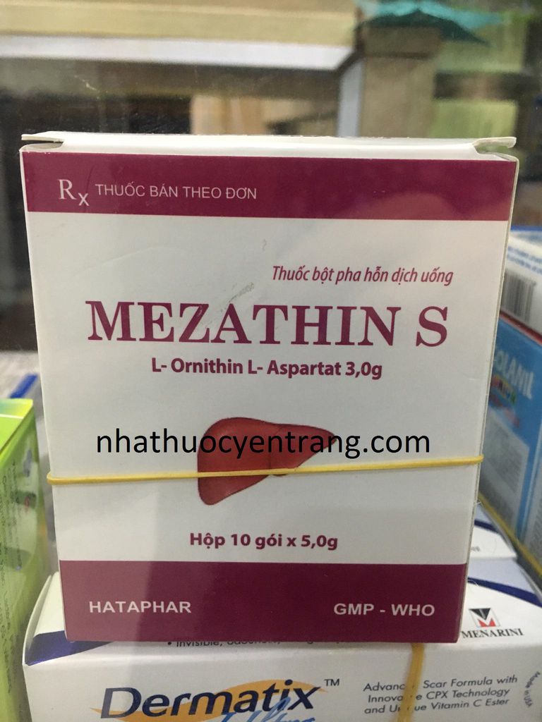MEZATHIN S (L-ornithin L-aspartat)