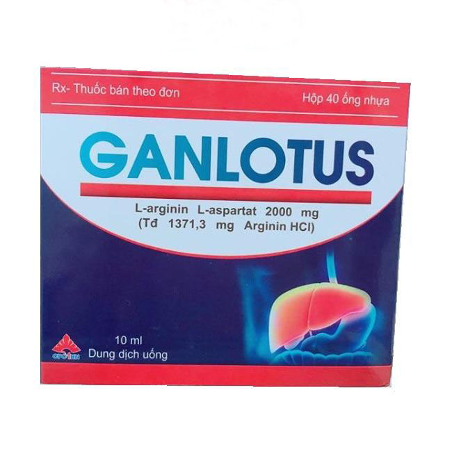 GANLOTUS (L-arginin L-aspartat - Arginin hydrochlorid)