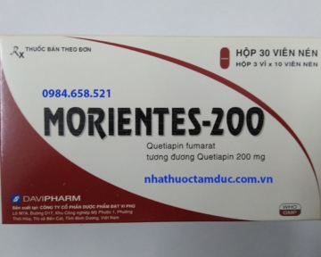 MORIENTES – 200 (Quetiapin)