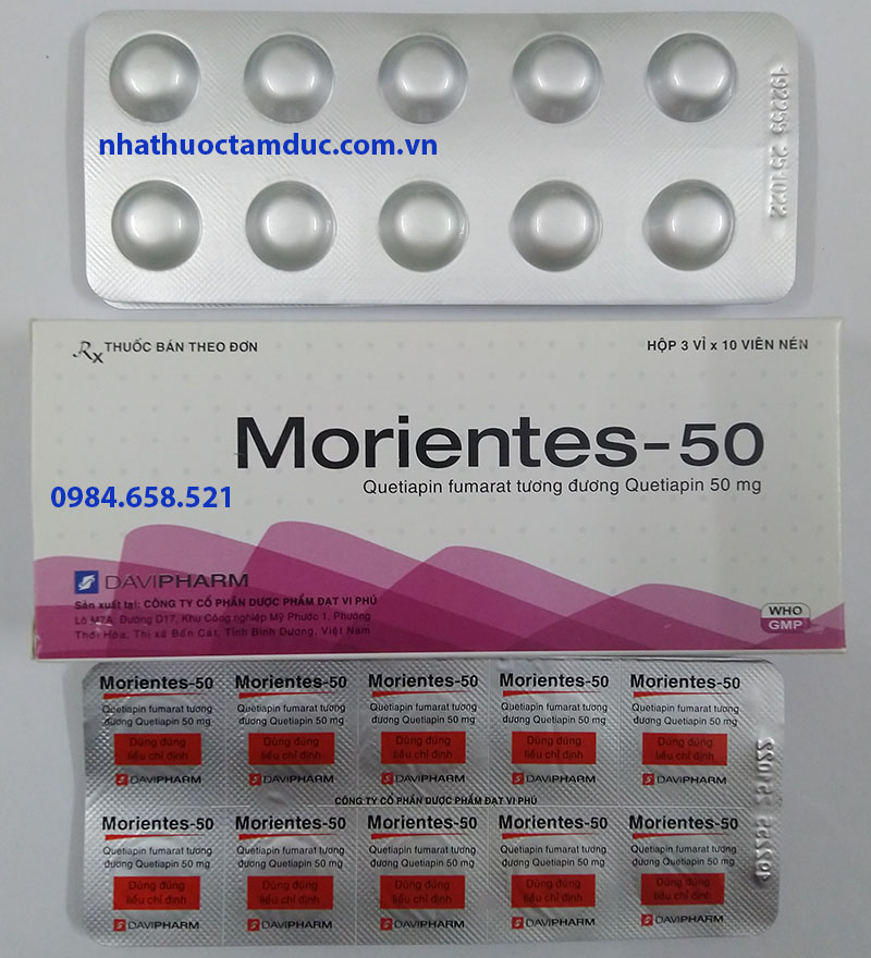 MORIENTES - 50 (Quetiapin)