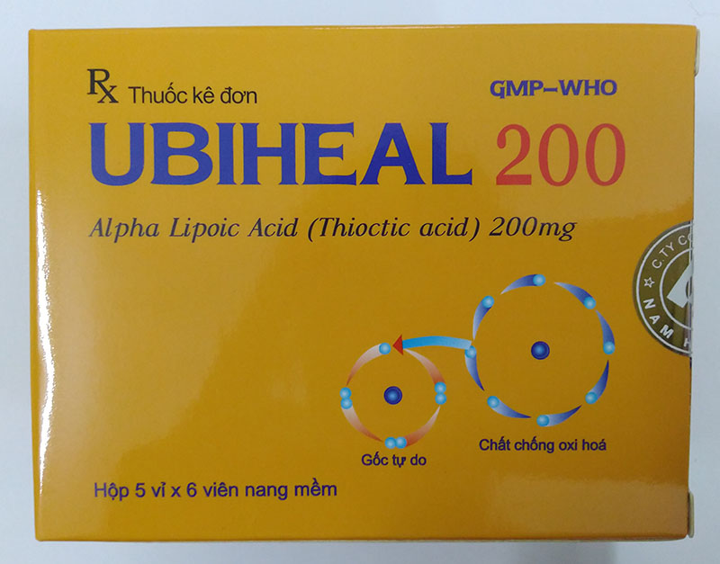 UBIHEAL 200 (Alpha Lipoic Acid/ Thiotic Acid)