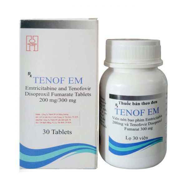 TENOF EM (Tenofovir Disoproxil Fumarat & Emtricitabin)
