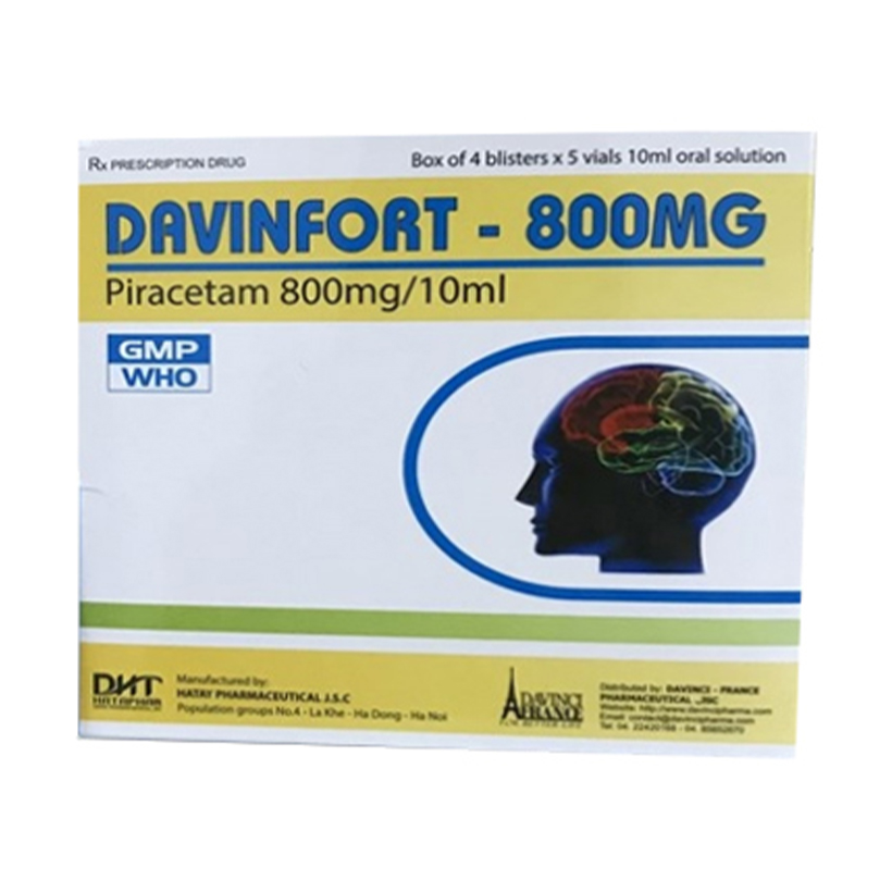 DAVINFORT (Piracetam 800mg)