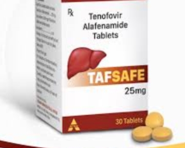 TAFSAFE 25 mg (Tenofovir Alafenamid Fumarate)