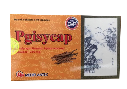 Pgisycap (Cordyceps Sinensis - Đông trùng hạ thảo) 
