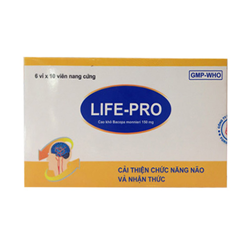 LIFE – PRO (Cao khô Bacopa monnieri 150 mg)