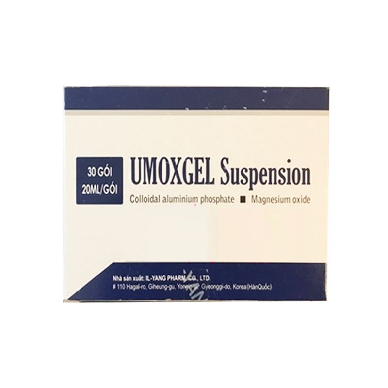 Thuốc Umoxgel Suspansion chữa đau dạ dày, trào ngược dạ dày thực quản