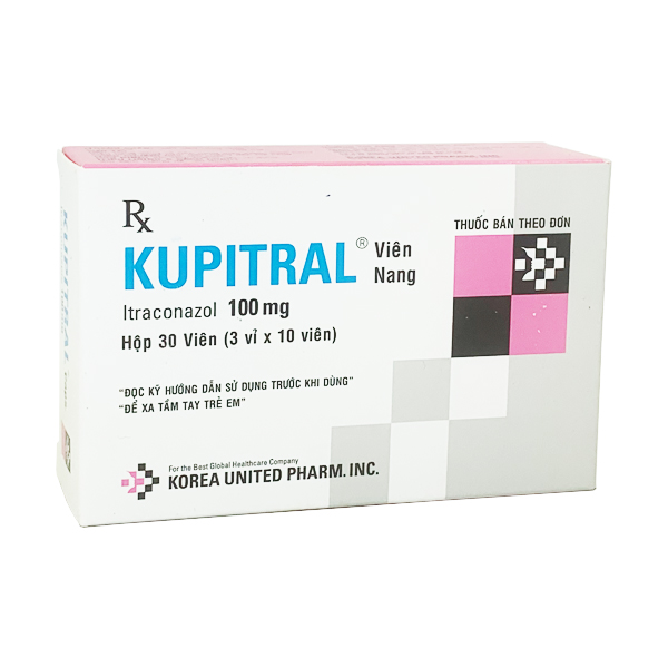 KUPITRAL Itraconazol 100 mg