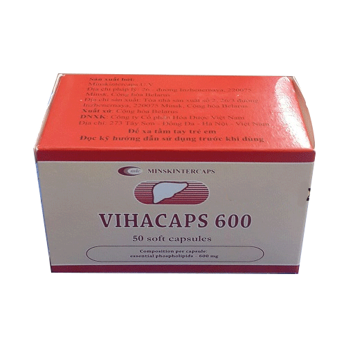 VIHACAPS 600 (Phospholipid đậu nành)