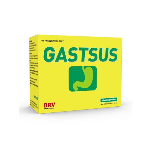 Thuốc Gastsus chữa bệnh đau dạ dày, trào ngược dạ dày thực quản.