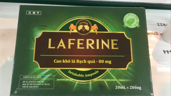 Thuốc Laferine tăng tuần hoàn não, chữa bệnh thiếu máu, đau đầu