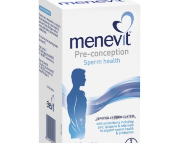 Menevit Hộp 90 viên của Úc tăng chất lượng tinh trùng, tăng khả năng thụ thai