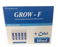 GROW – F (Calci lactat pentahydrate 500 mg/10ml)