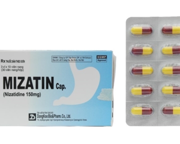 MIZATIN CAPSULES (Nizatidin 150 mg)