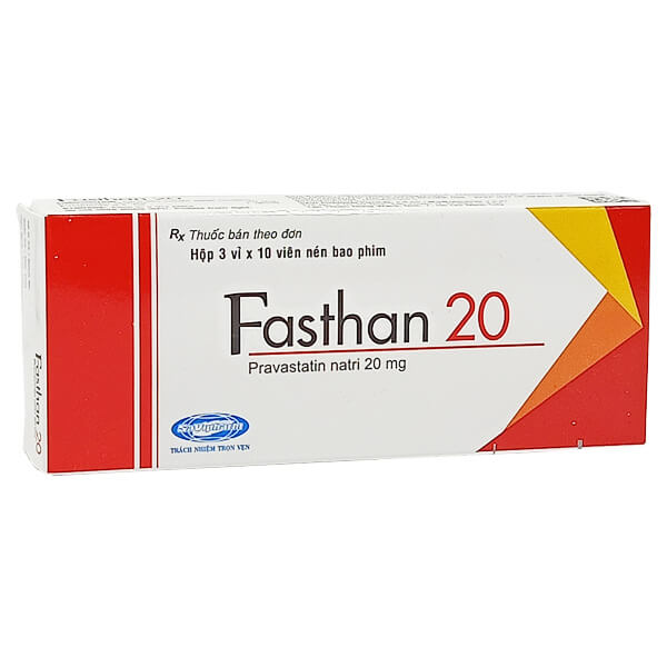 Fasthan 20 (Pravastatin natri)