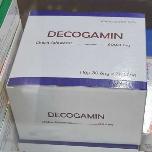 DECOGAMIN (Cholin alfoscerat) 600 mg/ 7ml