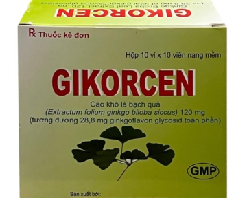 GIKORCEN (Cao khô lá Bạch quả 120 mg)