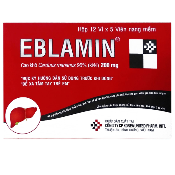 EBLAMIN (Carduus marianus 95% 200 mg)