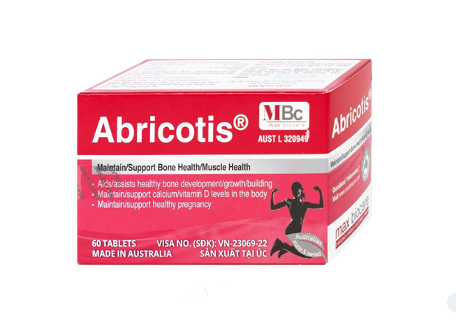Abricotis (Calci & Vitamin D3)