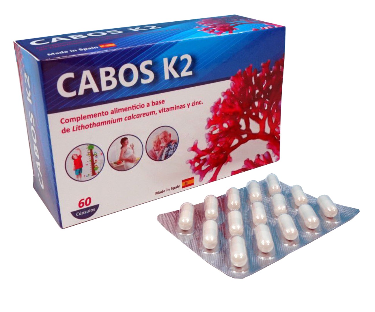 CABOS K2 (Canxi, Vitamin D3, Menaquinone MK7)