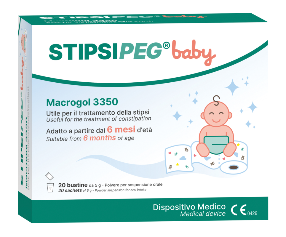 STIPSI PEG baby (Macrogol 3350) nhuận tràng, chữa táo bón