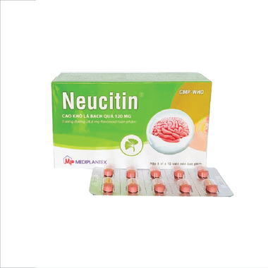 Neucitin Cao khô lá Bạch quả (Ginkgo biloba)