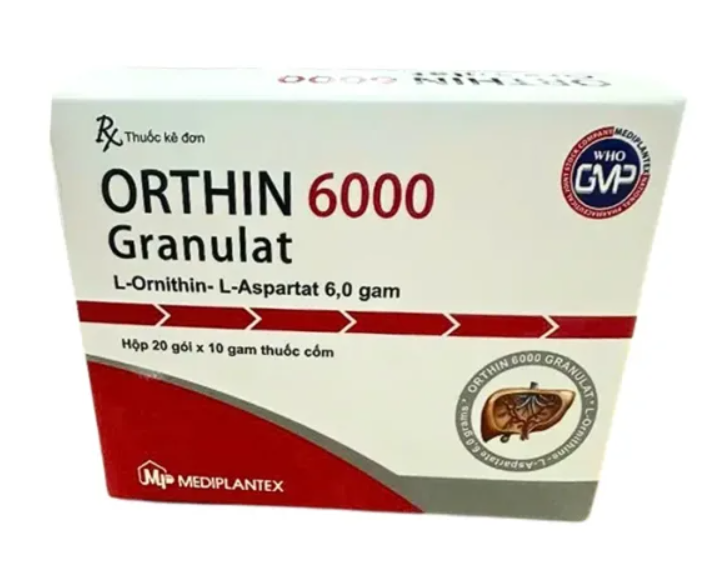 ORTHIN 6000 Granulat (L – Ornithin – L – Aspartate)